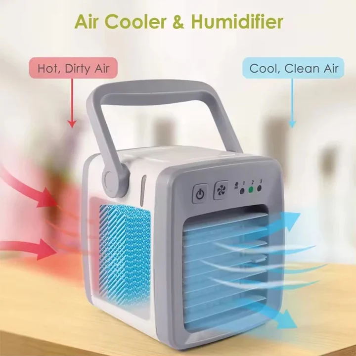Aeris Air Cooler | 4-in-1 Portable Cooling, Humidifying, and Purifying Device