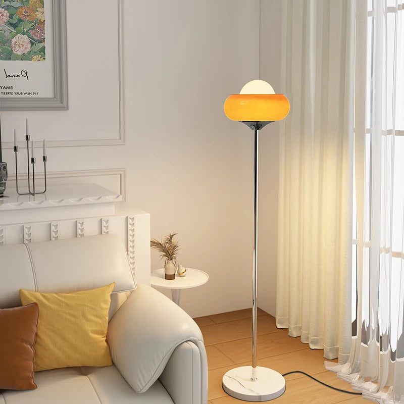 Airo Modern Floor Lamp | Glass Diffuser, Bauhaus Style