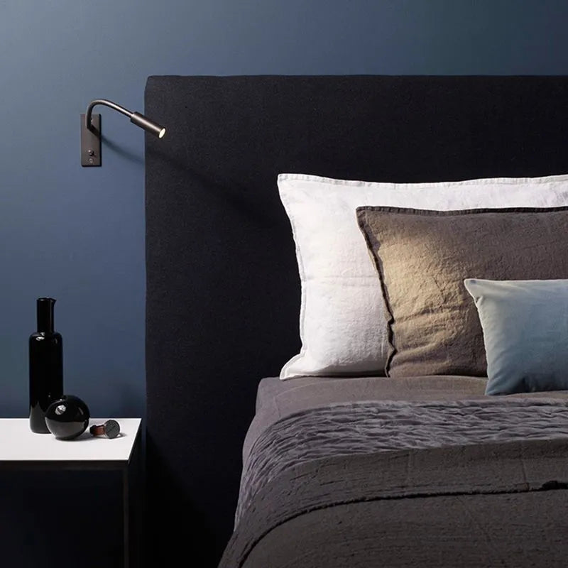 Alora Wall Lamp | Adjustable Gooseneck, Warm LED Illumination