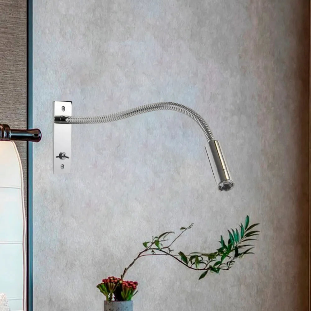 Alora Wall Lamp | Adjustable Gooseneck, Warm LED Illumination