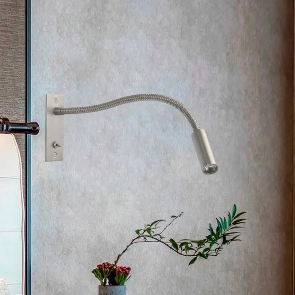 Alora Wall Lamp | Adjustable Gooseneck, Warm LED Illumination