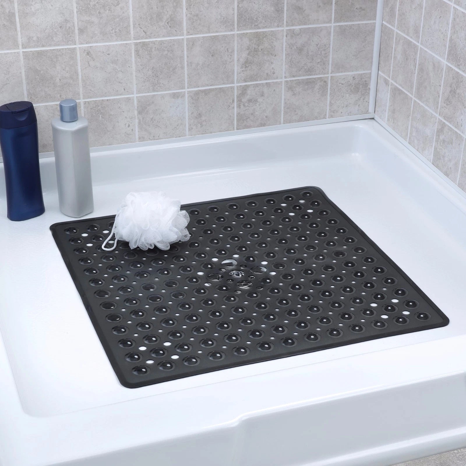 Blythe Bath Mat | Non-Slip PVC with Strong Suction Cups