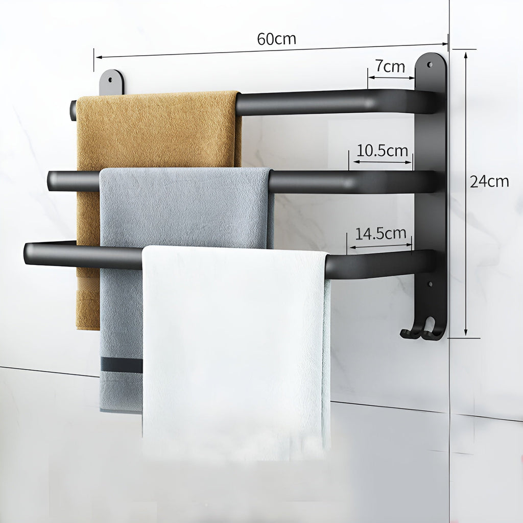 Brenna Towel Rail Radiator | Wall Mounted Aluminium, Double or Triple Bar