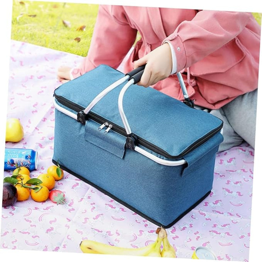 Cora Picnic Basket | Collapsible, Leakproof, 18L Capacity