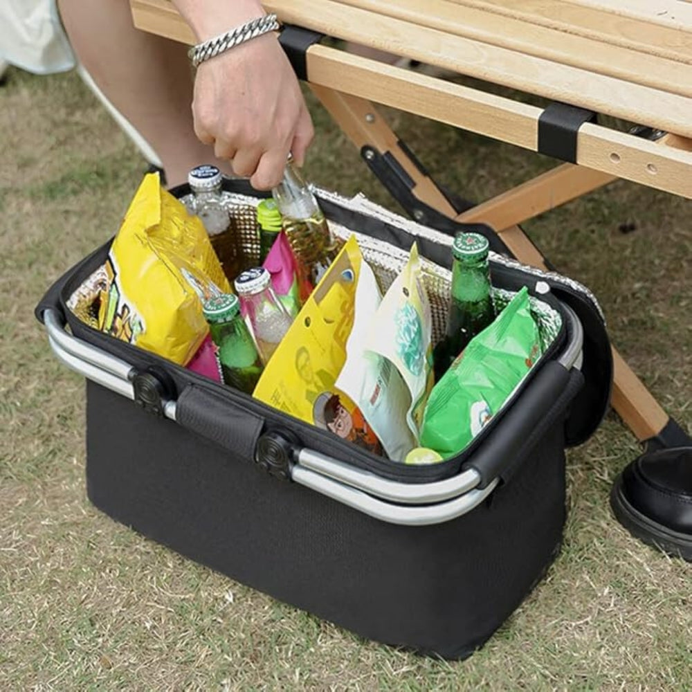Cora Picnic Basket | Collapsible, Leakproof, 18L Capacity