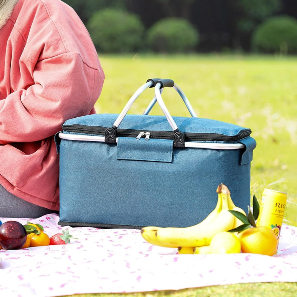 Cora Picnic Basket | Collapsible, Leakproof, 18L Capacity