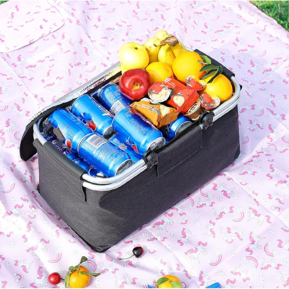 Cora Picnic Basket | Collapsible, Leakproof, 18L Capacity
