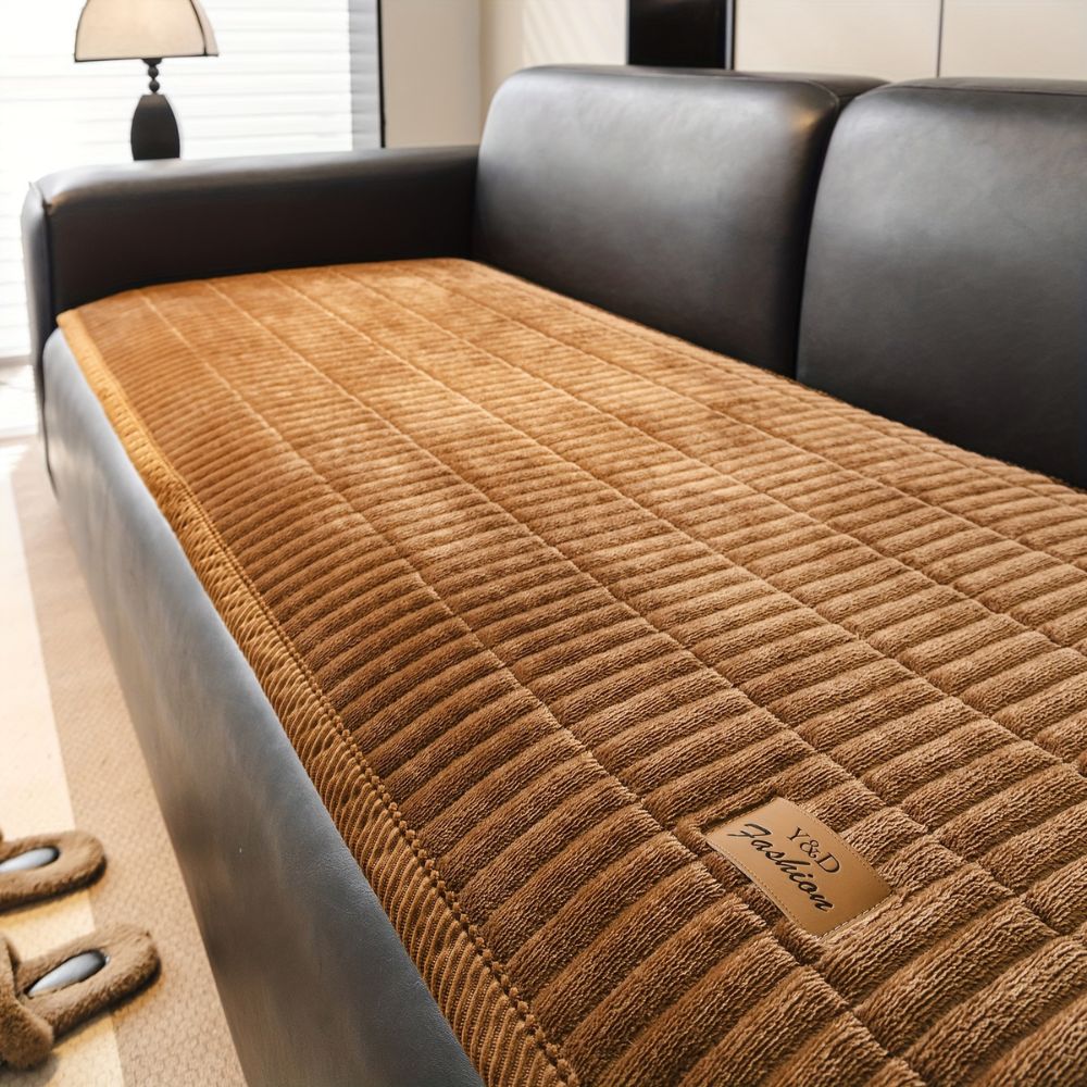 Cora Quilted Couch Cover | Microfiber, Pet-Friendly Protector