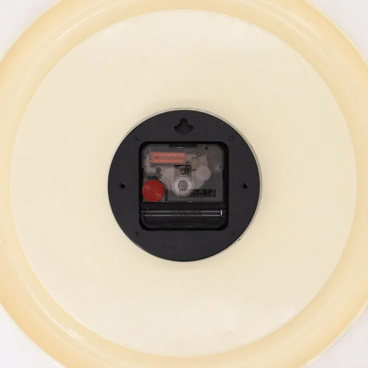 Creston Modern Wall Clock | Silent Creamy Design for Home or Kitchen