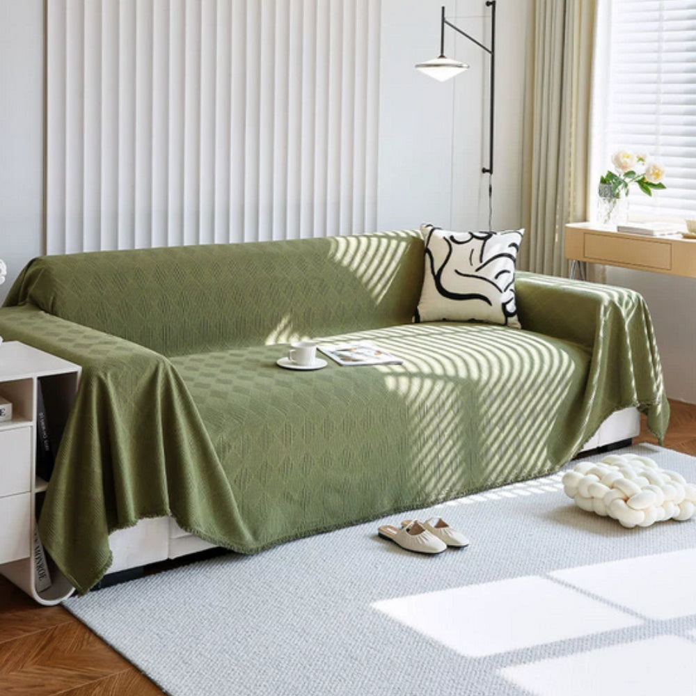 Dazzle Sofa Cover | Chenille, Geometric Design for Pets 6