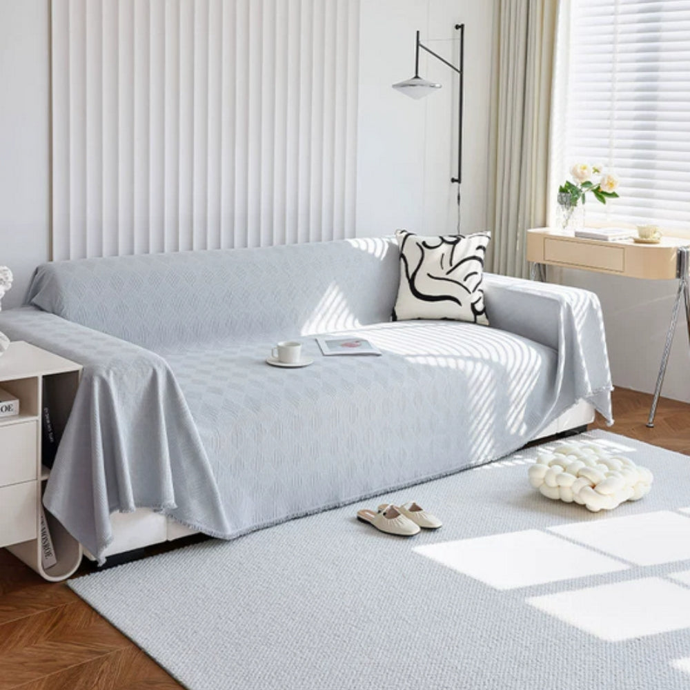 Dazzle Sofa Cover | Chenille, Geometric Design for Pets 8