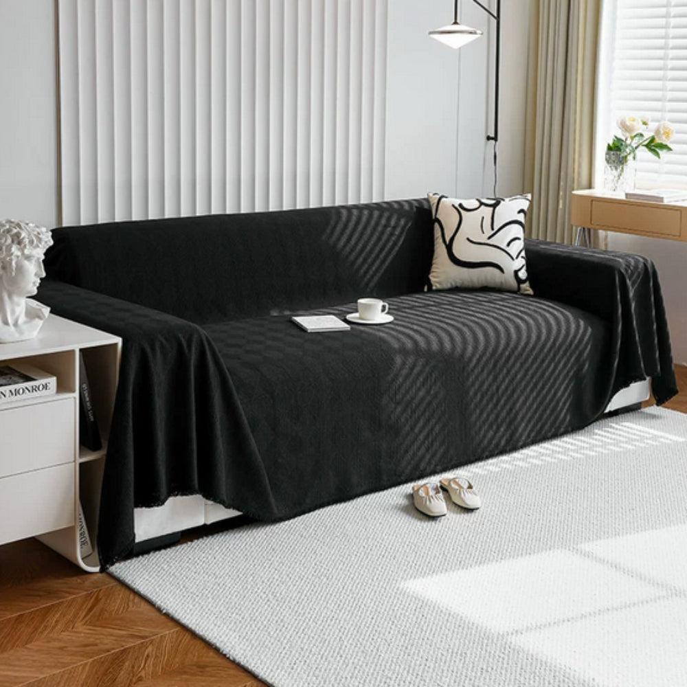 Dazzle Sofa Cover | Chenille, Geometric Design for Pets 9