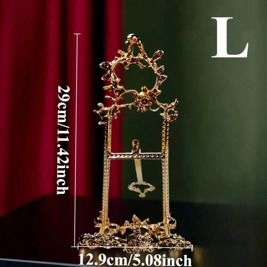 Elysia Photo Frame Rack | Elegant European Design, Multi-Functional Display