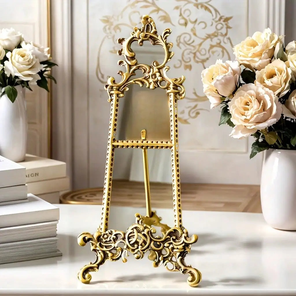 Elysia Photo Frame Rack | Elegant European Design, Multi-Functional Display
