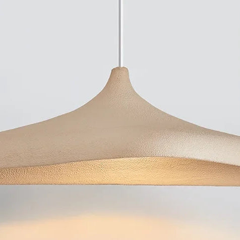 Fovra Pendant Light | Wabi Sabi Design, LED, Bracken Brown and White