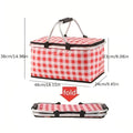 Fresco Picnic Basket | Insulated, Lightweight, 22L Capacity