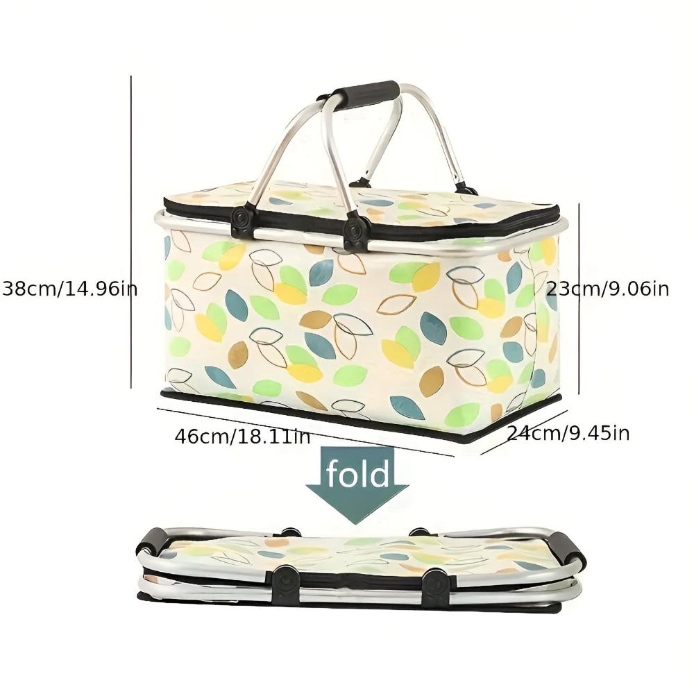 Fresco Picnic Basket | Insulated, Lightweight, 22L Capacity