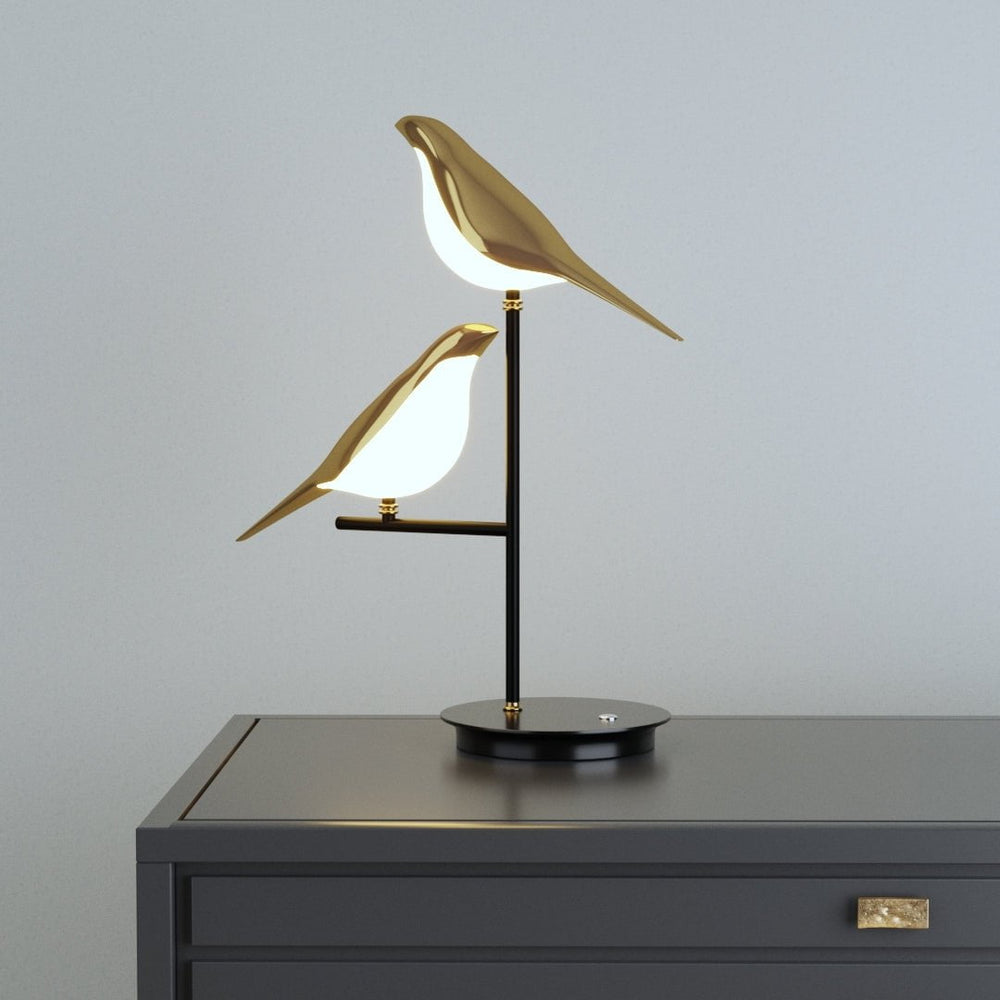 Galen Birdlight Wall Sconce | Nordic LED Metal Design, Warm Ambient Lighting
