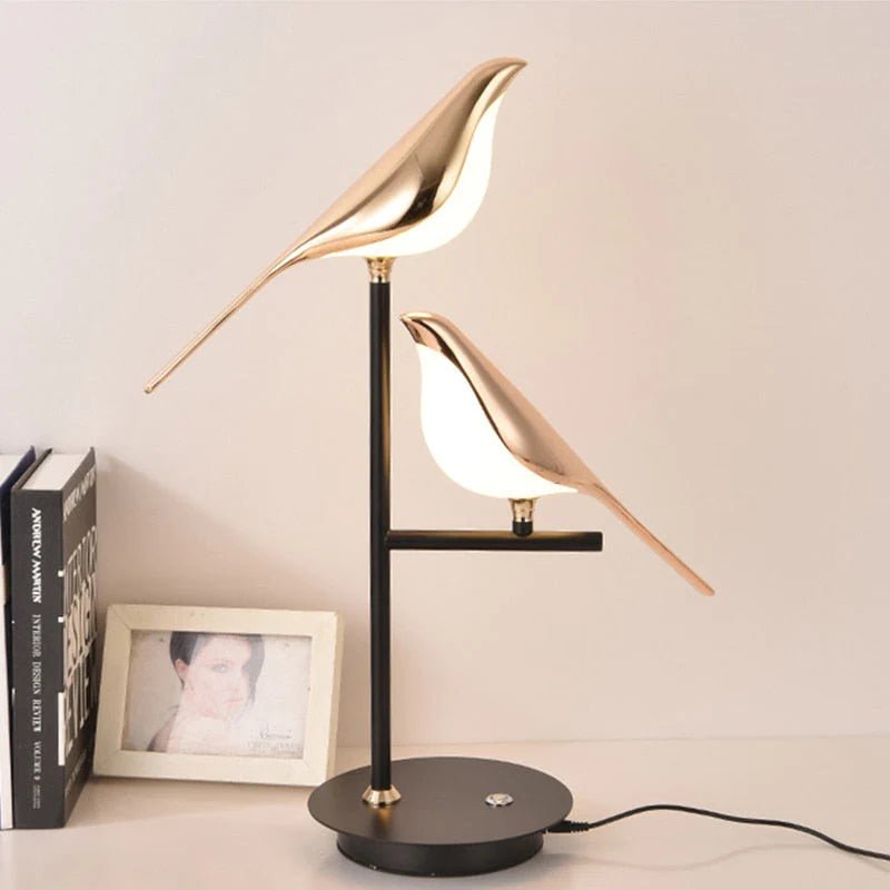Galen Birdlight Wall Sconce | Nordic LED Metal Design, Warm Ambient Lighting