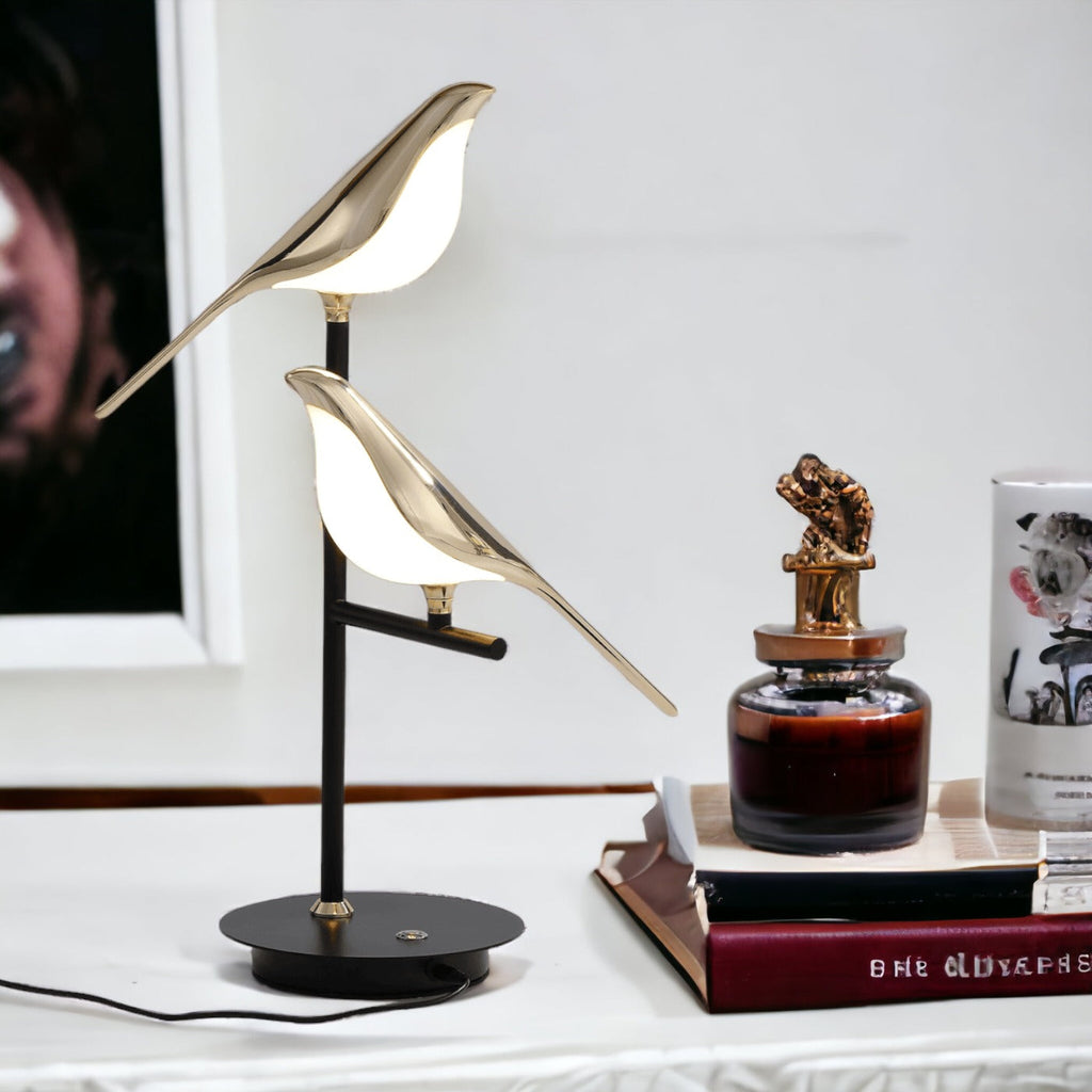 Galen Birdlight Wall Sconce | Nordic LED Metal Design, Warm Ambient Lighting