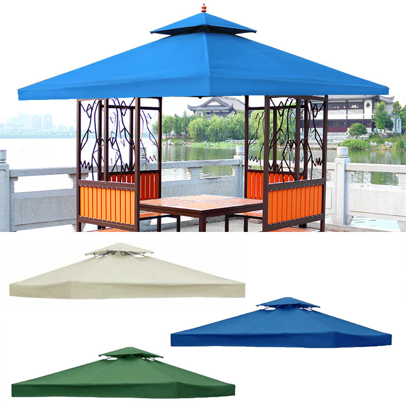 Galeon Pop Up Gazebo Canopy | Double-Tier, UV-Resistant 10x10 ft Cover