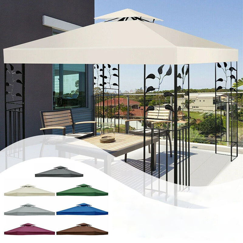 Galeon Pop Up Gazebo Canopy | Double-Tier, UV-Resistant 10x10 ft Cover