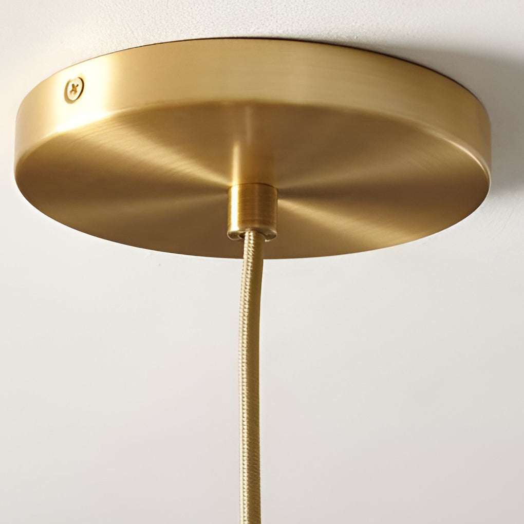 Gleam Pendant Light | Smokey Glass Globe for Kitchen Island Lighting