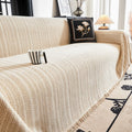 Haven Chenille Sofa Cover | Non-Slip, Pet-Friendly Herringbone Design