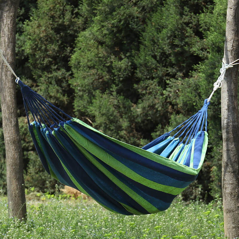 Haven Garden Hammock | Durable Cotton-Polyester, Portable with Carrying Bag