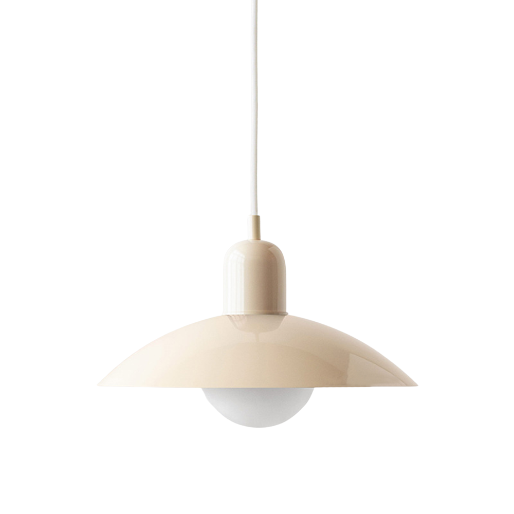 Haven Pendant Lighting | Curved Metal Shade, Adjustable Height for Kitchen Island