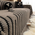 Haven Plush Sofa Cover | Tufted Microfiber Blend, Non-Slip