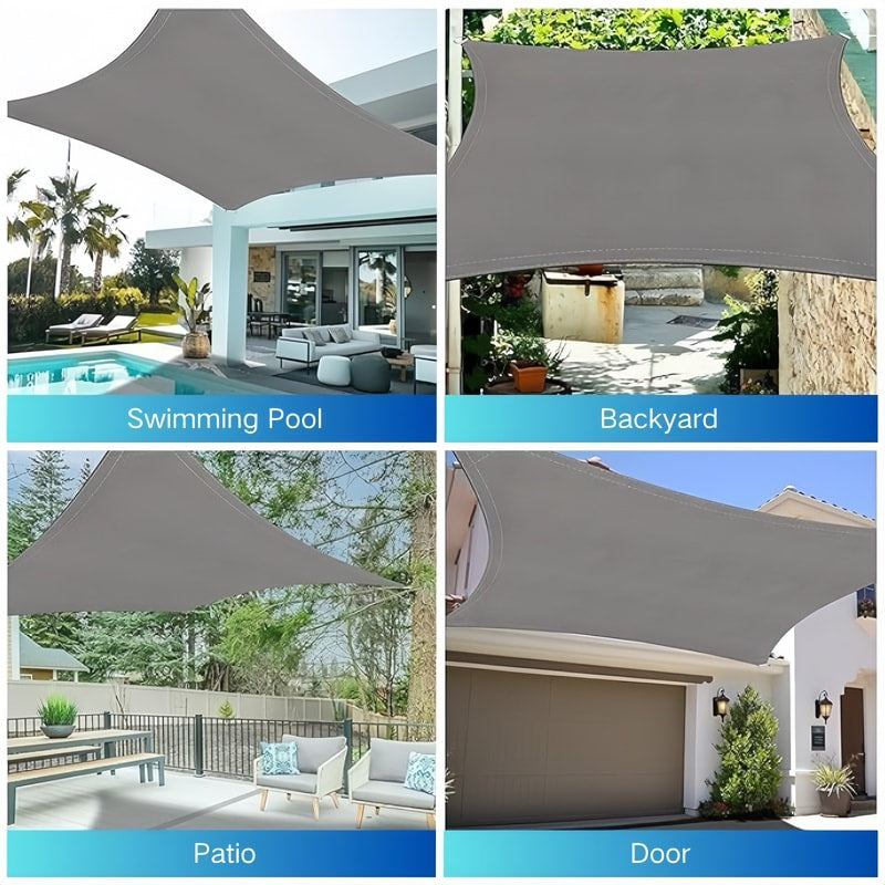 Haven Sun Shade Sail | Heavy Duty UV Block, Waterproof Rectangle for Patio