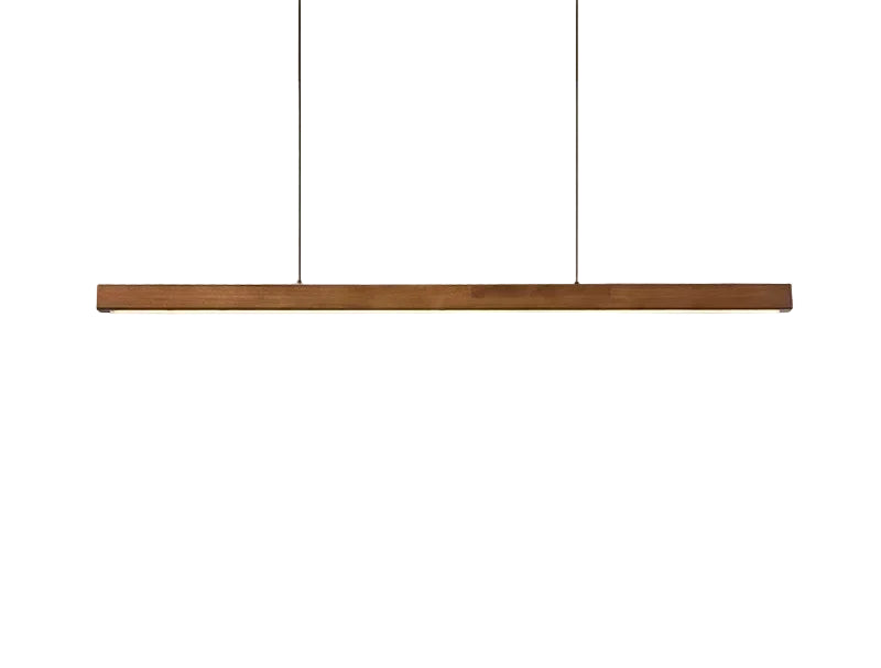 Ivalo Pendant Light | LED, Adjustable Wood Design for Kitchen Island