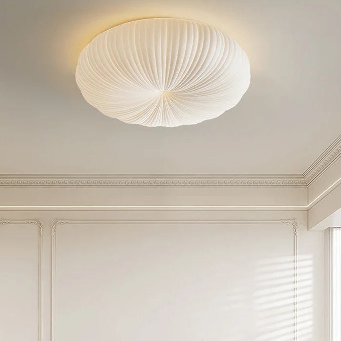 Keri Flush Mount Ceiling Light | Sculptural Acrylic, LED Fixture