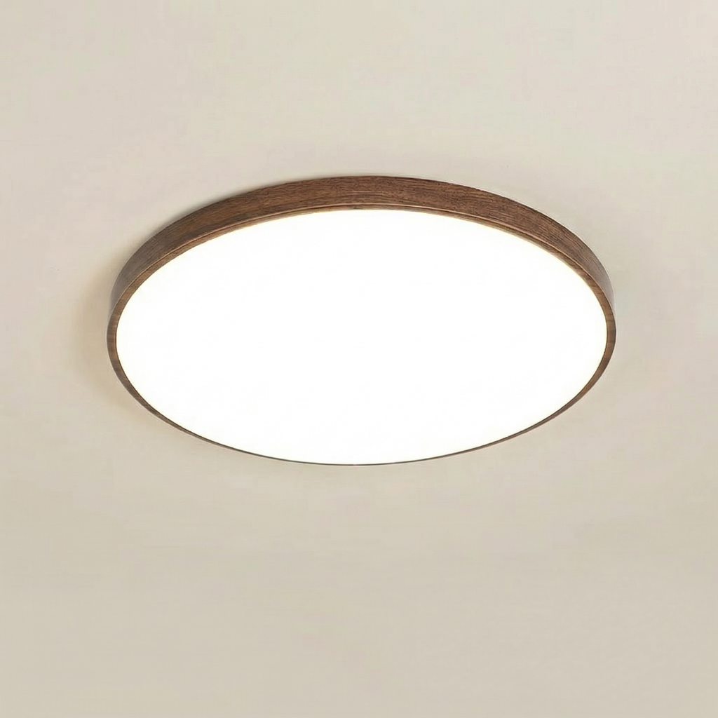 Liora Round Flush Mount Ceiling Light | 40CM, 48W LED, Three-Color Dimming