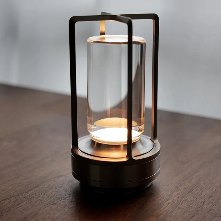 Luma Cordless Table Lamp | Rechargeable Touch Dimmable LED for Living Room and Bedside