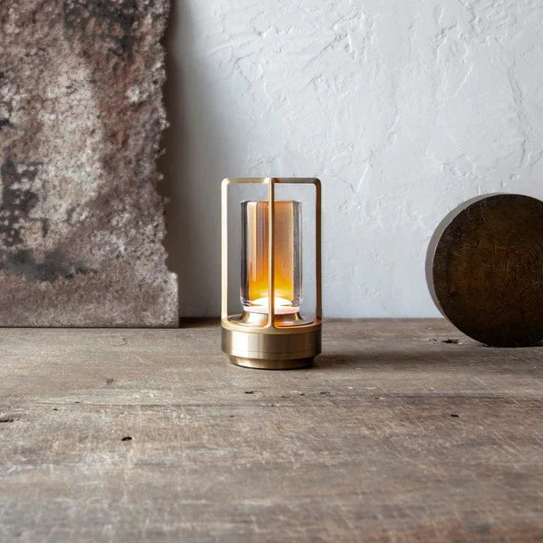 Luma Cordless Table Lamp | Rechargeable Touch Dimmable LED for Living Room and Bedside