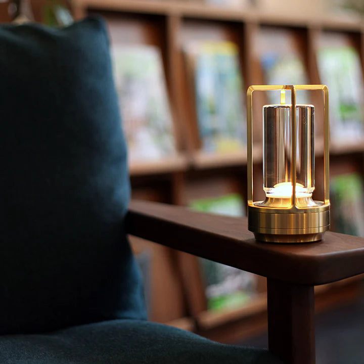 Luma Cordless Table Lamp | Rechargeable Touch Dimmable LED for Living Room and Bedside