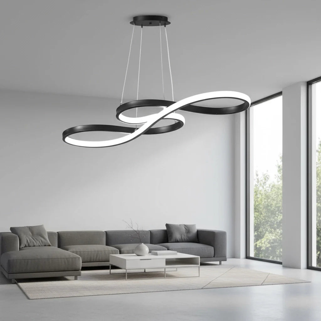Luma Pendant Light | Modern Glass Kitchen Island Lighting