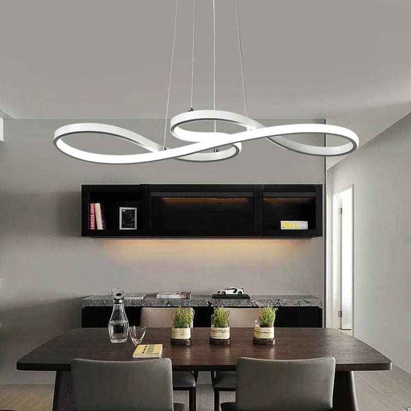 Luma Pendant Light | Modern Glass Kitchen Island Lighting