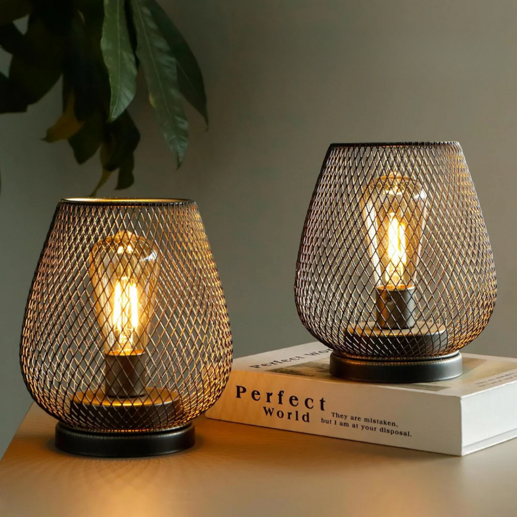 Luma Table Lamp | Portable Cordless LED for Bedside and Living Room