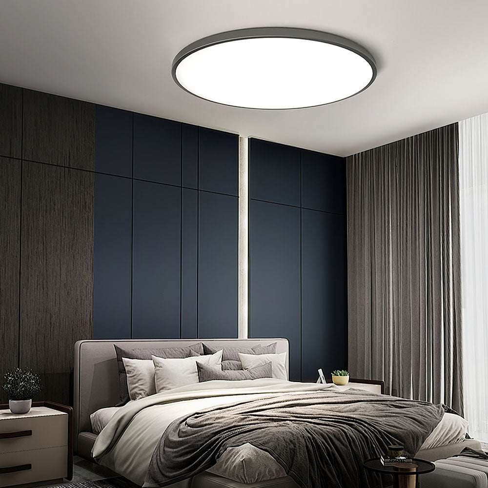 Luma Ultra Thin Ceiling Light | LED Flush Mount, Minimalist Round, 30-45 cm Options