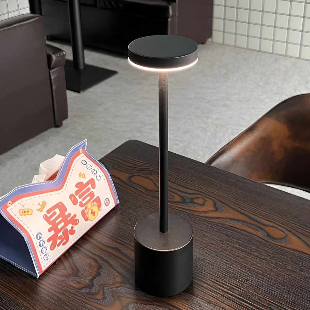 Luna Cordless Table Lamp | Rechargeable, Touch Dimmable, IP54 Rated