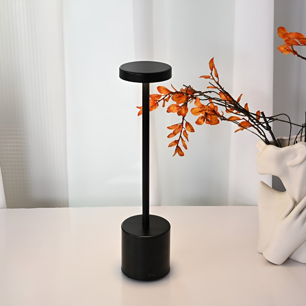 Luna Cordless Table Lamp | Rechargeable, Touch Dimmable, IP54 Rated