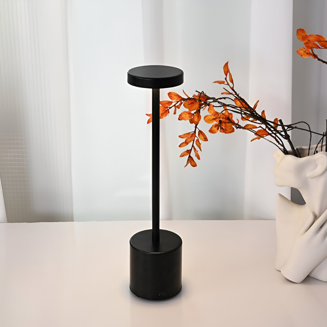 Luna Cordless Table Lamp | Rechargeable, Touch Dimmable, IP54 Rated