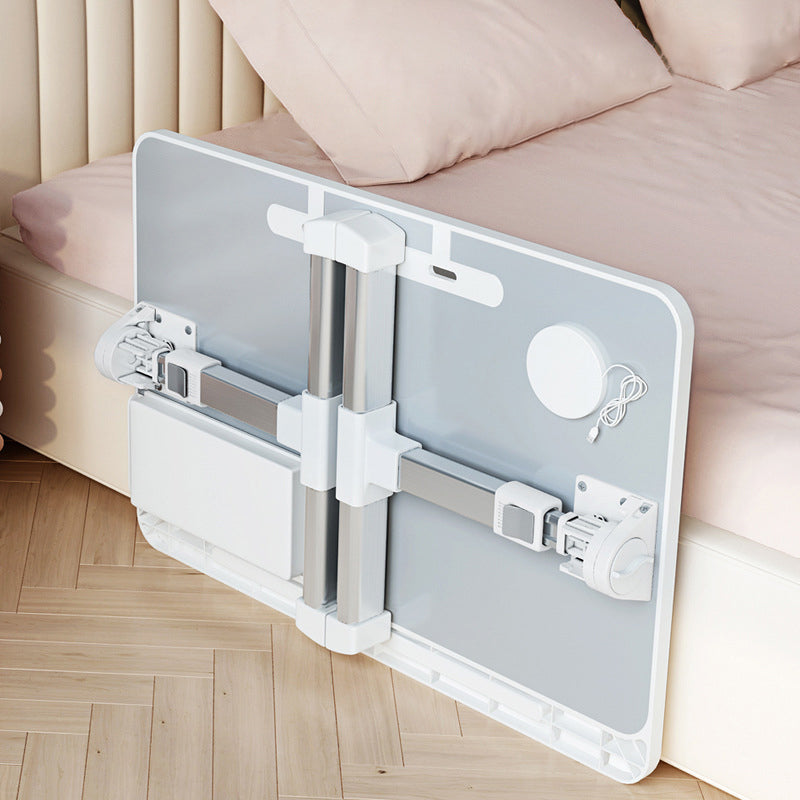 Lynix Adjustable Laptop Desk for Bed | Foldable, USB Charging, Ergonomic Design
