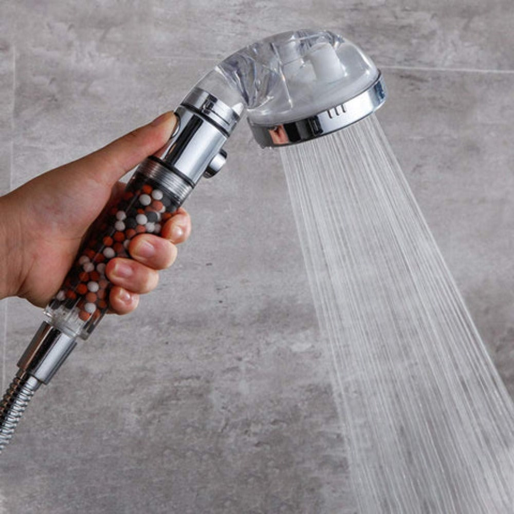 Mira Filtered Shower Head | High Pressure, Water Softener, 3 Spray Modes