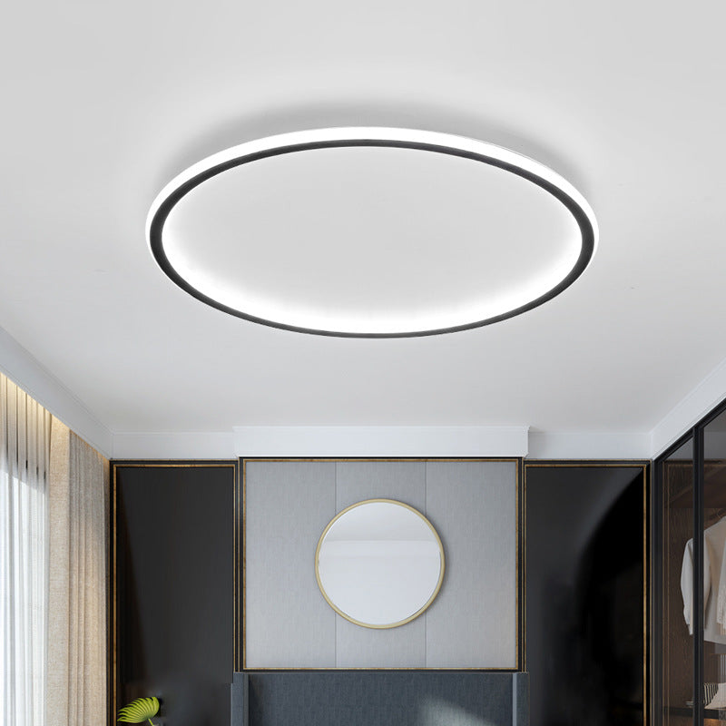 Mira Flush Mount Ceiling Light | Scandinavian LED Design, Warm Illumination