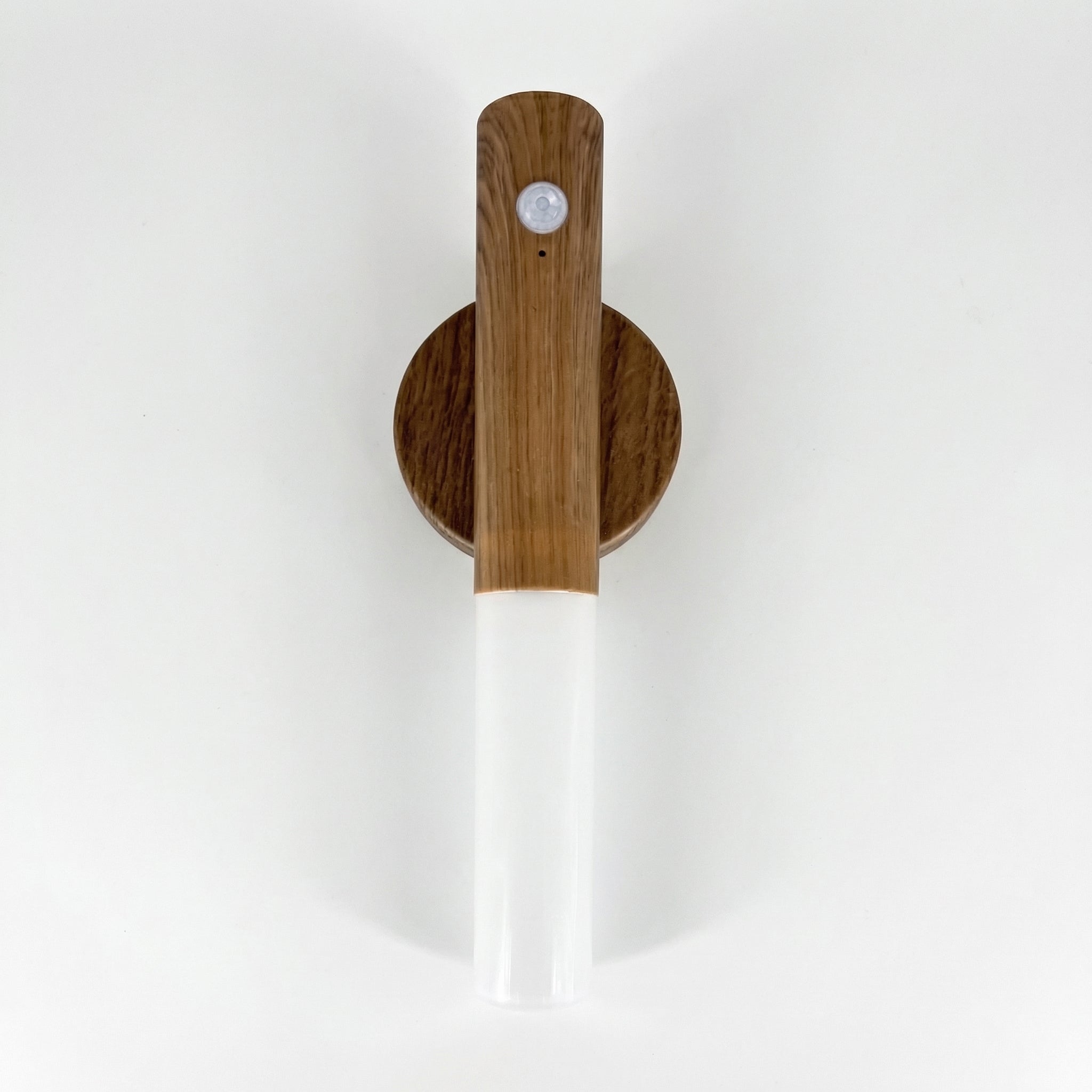 Mira Motion Sensor Night Light | LED, Rechargeable, Walnut Wood Grain