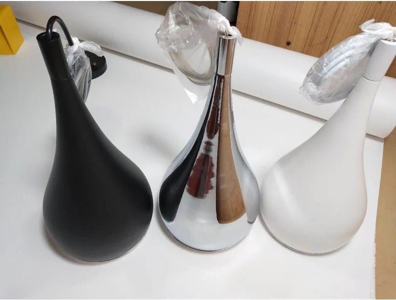 Mira Pendant Light | Aluminum Teardrop Design, Adjustable Height